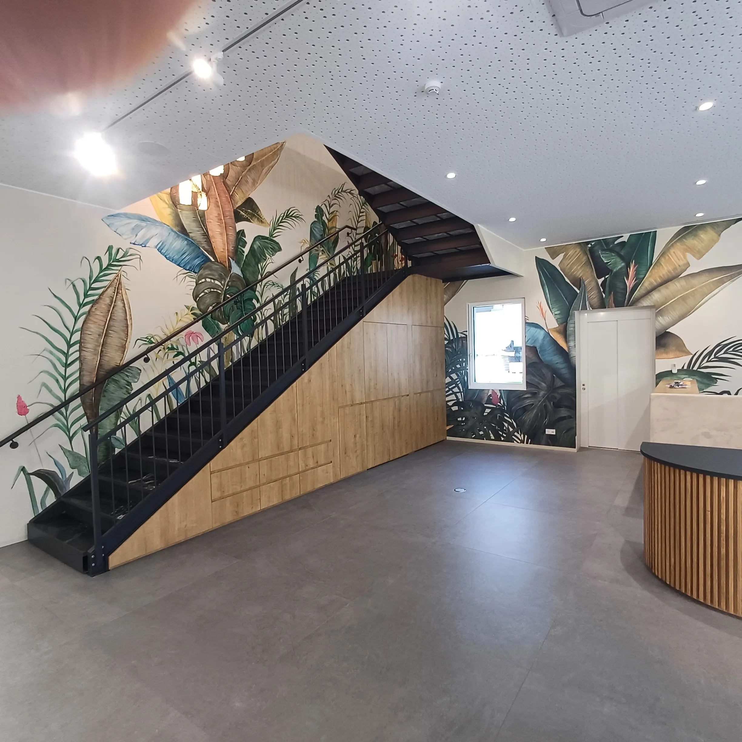 Fassadenkunst Wandmalerei